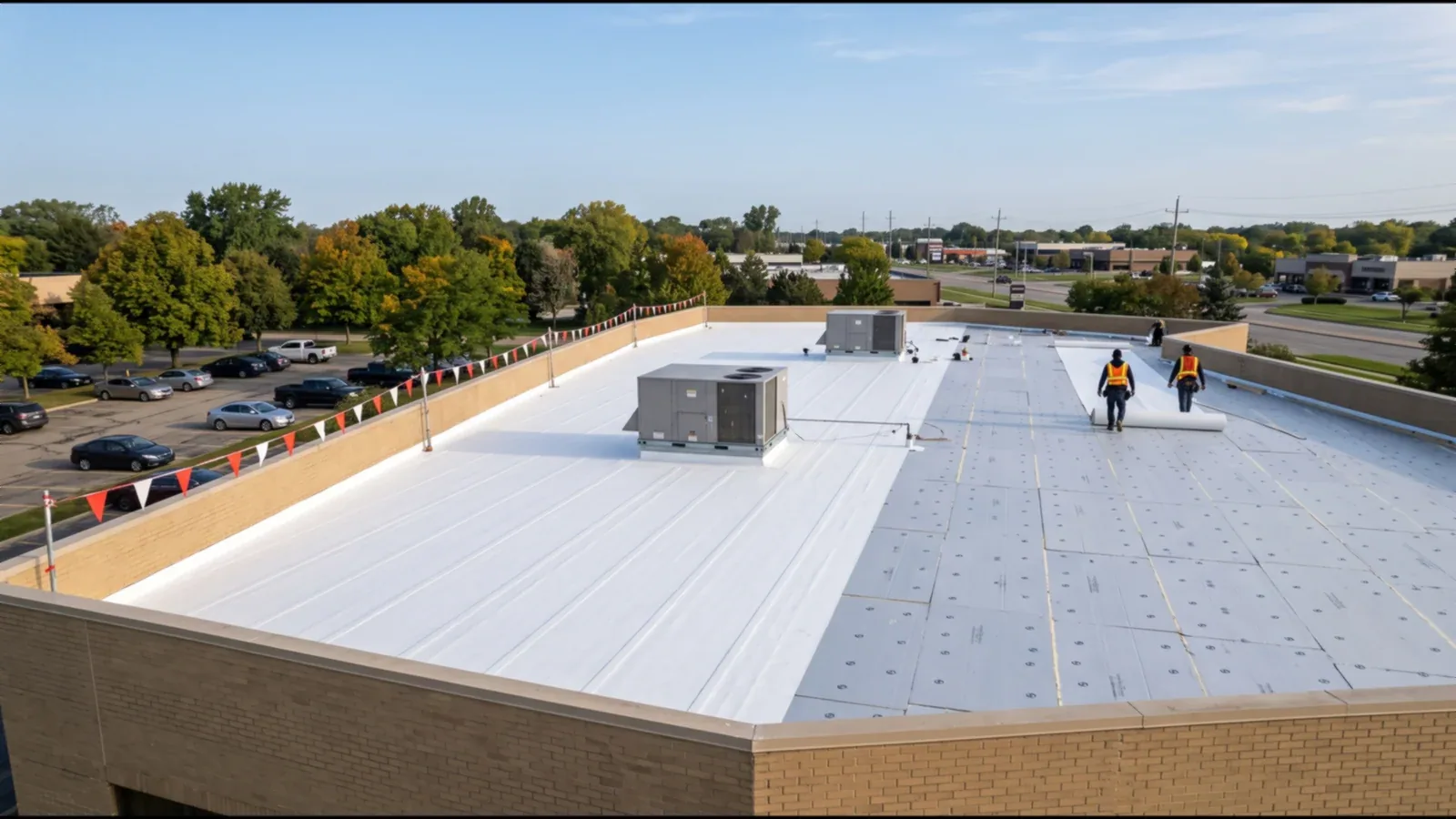 Commercial Roof Replacement in Rockford, IL