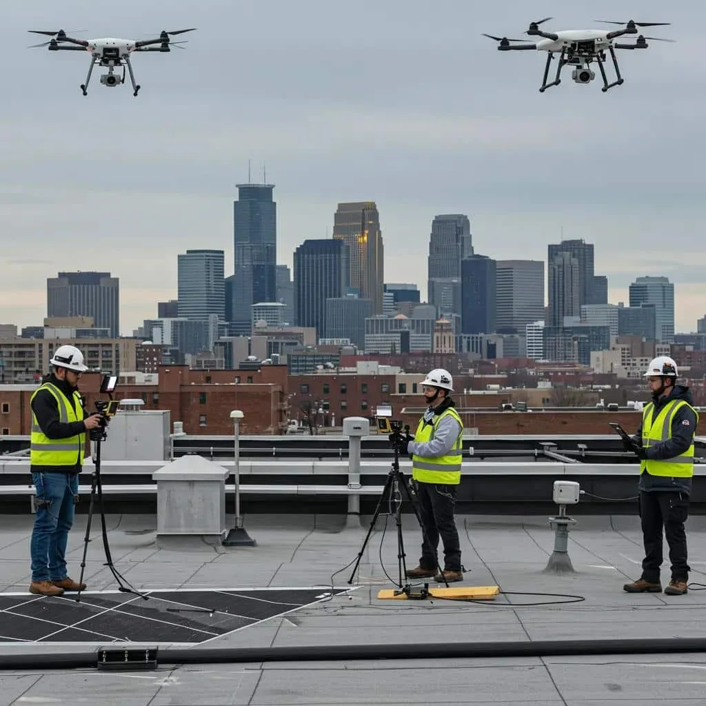 Drone Roof Inspection in Rockford, IL